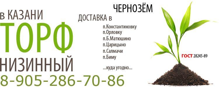 купить торф в казани